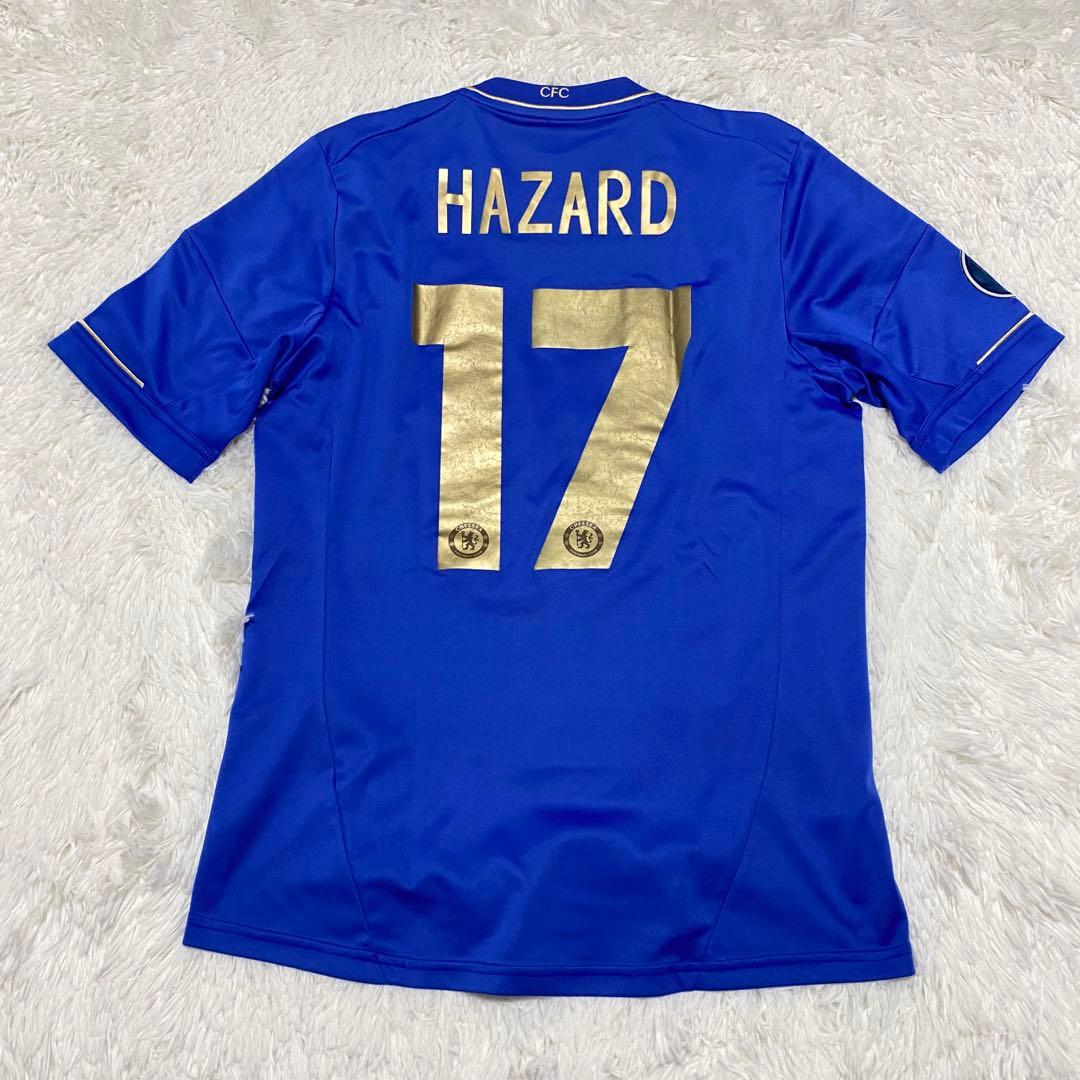 アディダス チェルシー アザール サッカー ユニフォーム 17番 2012 青