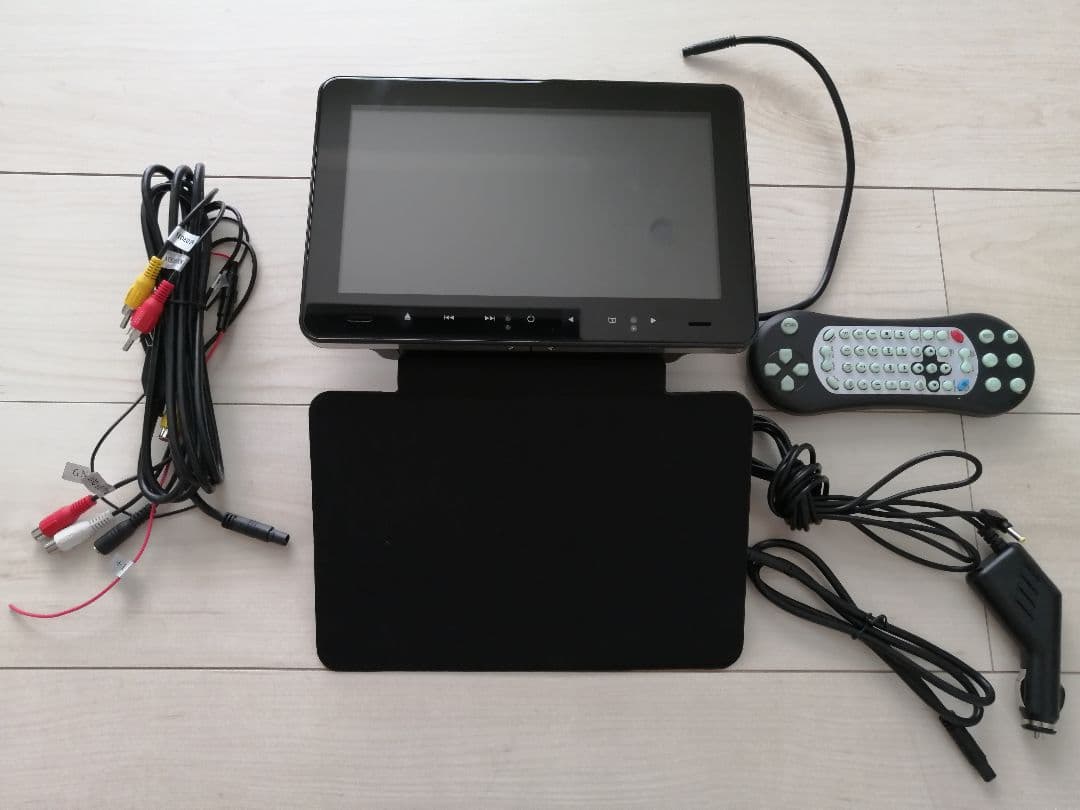 車載用DVDモニター 後部座席用9インチ フロントスピーカー