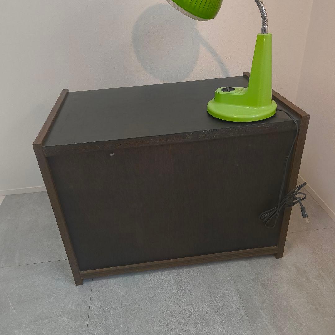 ヴィンテージ national オーディオ キャビネット 黒 ブラウン - メルカリ