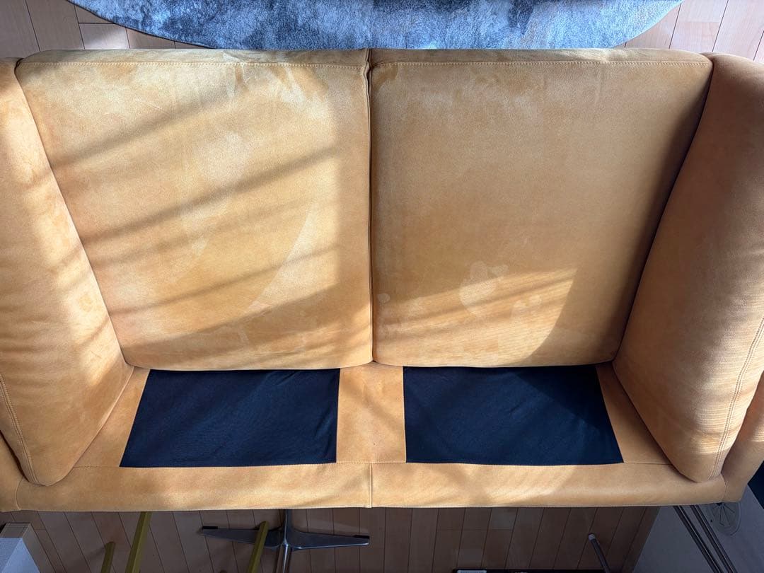 値下げ】関家具 2人掛けソファー アペルト LEATHER TEX - メルカリ