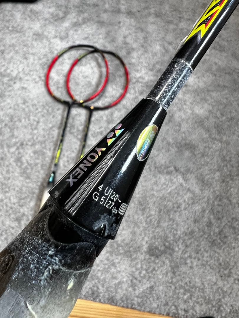 Yonex バドミントンラケット 4本 ジャンク品