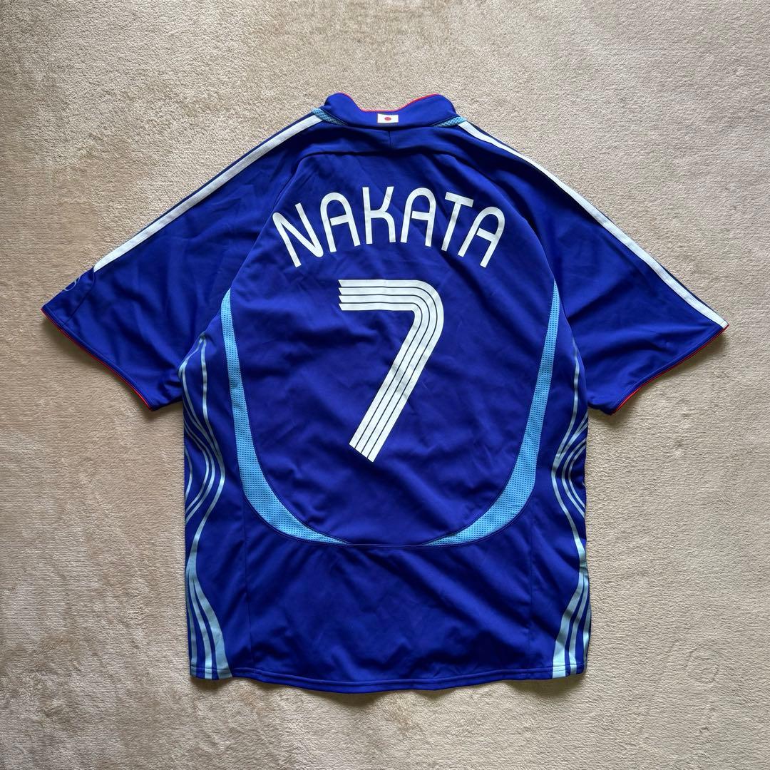 日本代表 adidas 2006年ドイツW杯 ユニフォーム 中田英寿（背番号7