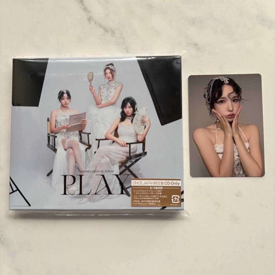 MISAMO PLAY oncejapan盤 タワレコ ラキドロ ミナ - メルカリ