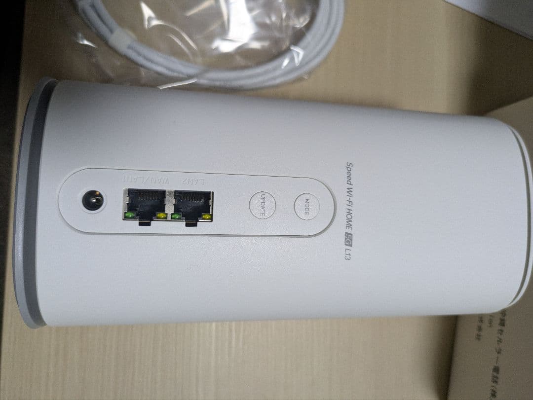 Speed Wi-Fi HOME 5G L03 無線LANルーター Speed Wi-Fi 5G 無線LAN