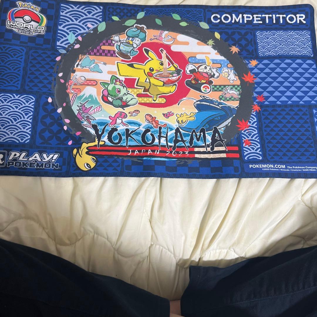 wcs2023 横浜 参加選手限定プレイマット - メルカリ