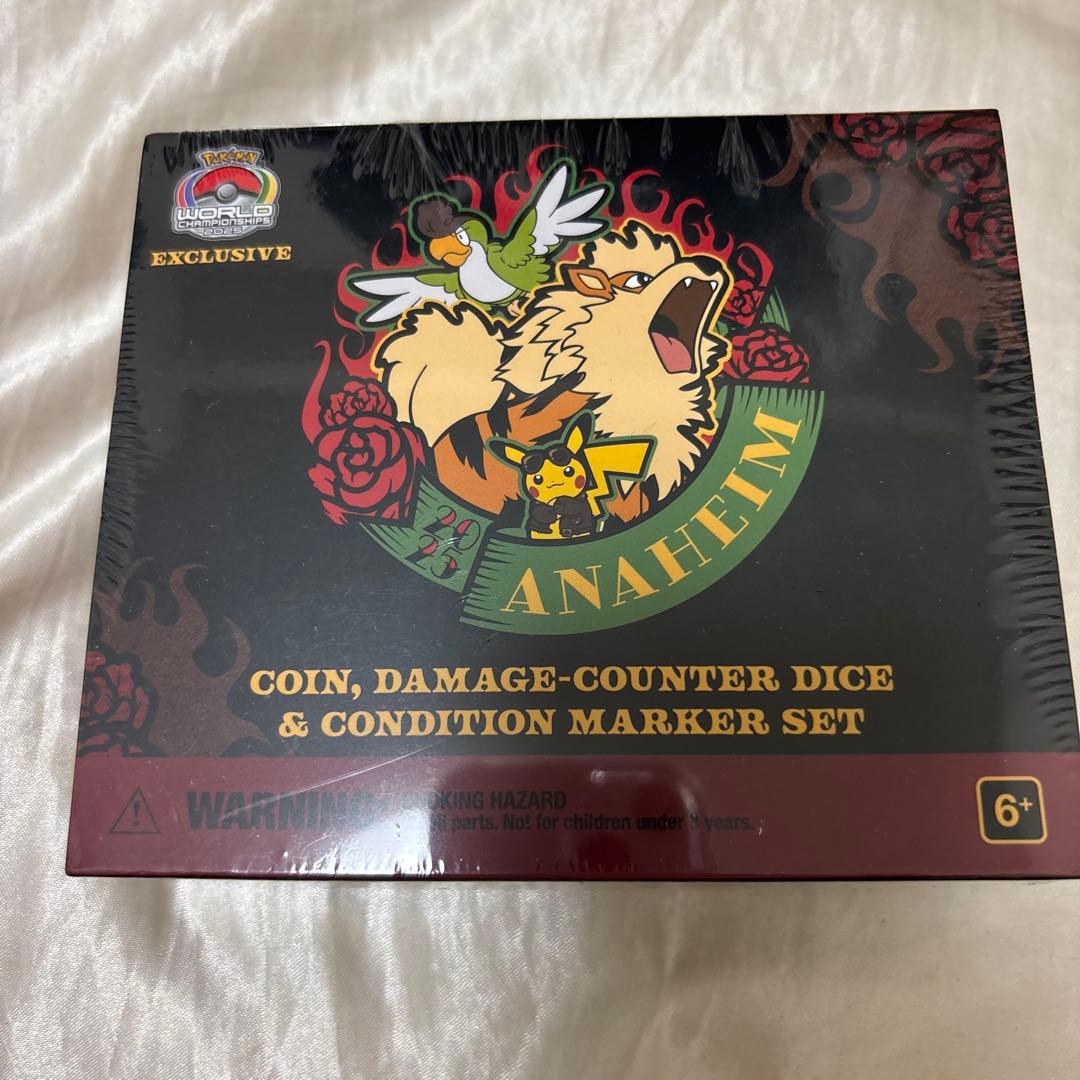 WCS2025 アナハイム ポケセンセンター 限定 ダメカン ダイス