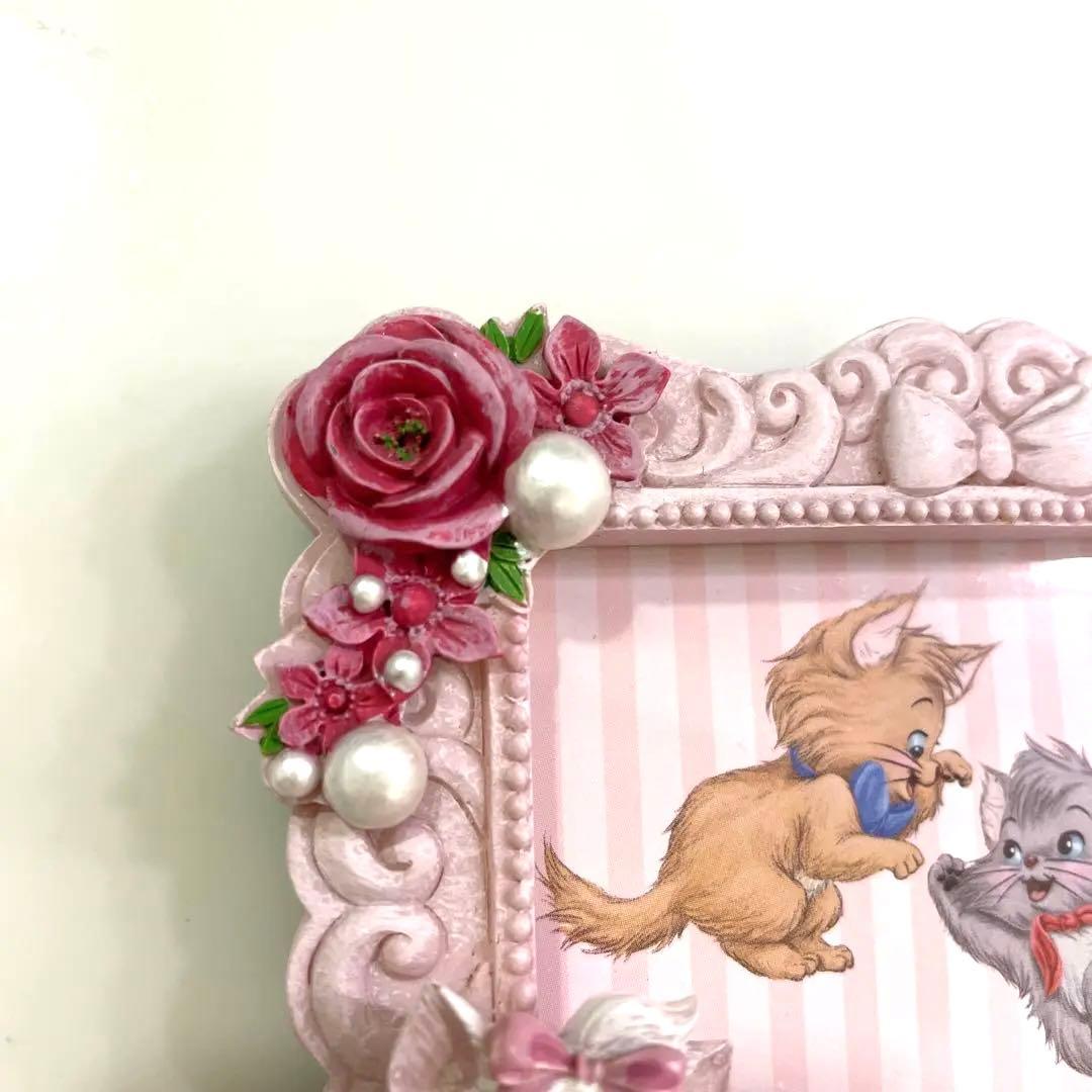 ディズニーストア おしゃれキャット マリー フォトフレーム レア