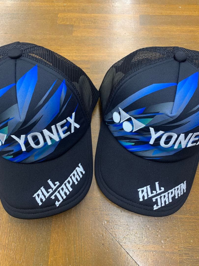 ヨネックス　オールジャパン　キャップ　2個セット ヨネックス オールジャパン キャップ 2個セット 新品未使用品 - メルカリ