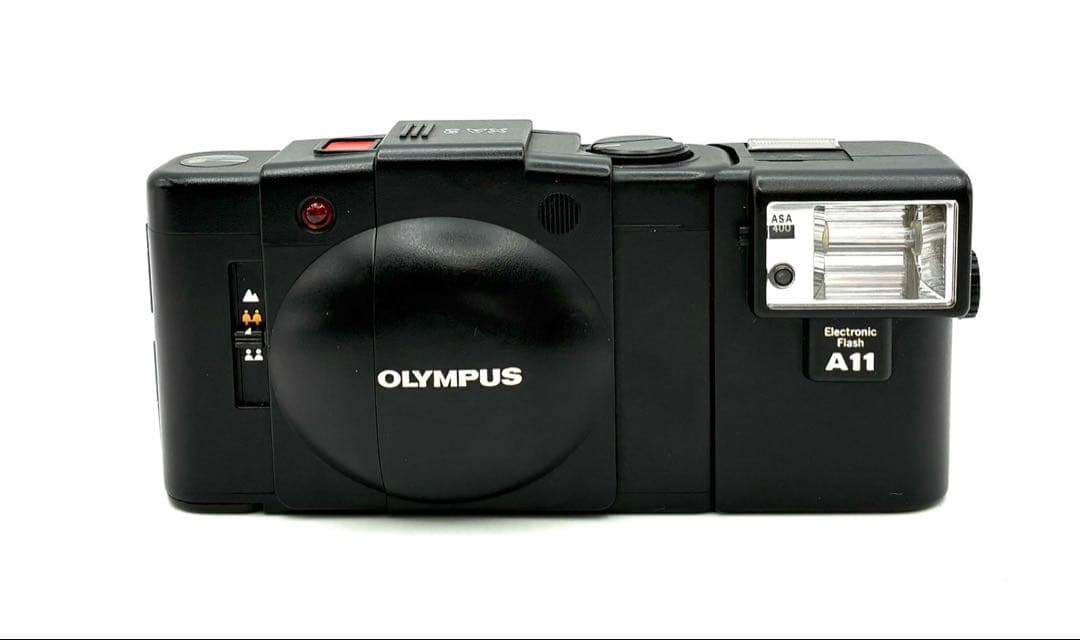 完動品 美品】OLYMPUS XA2 A11 ケース 取扱説明書付き 希少 M109436829