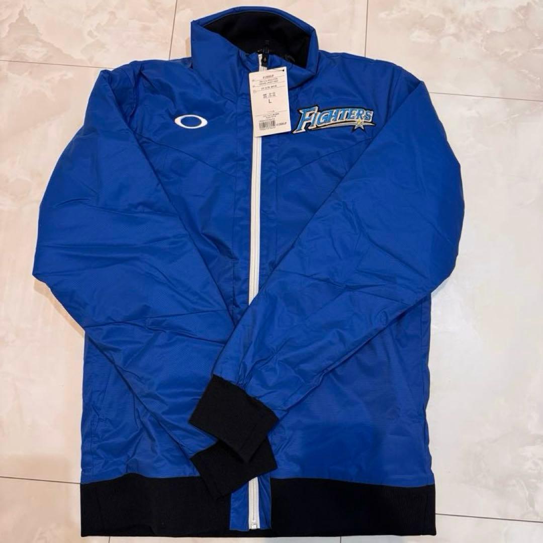 Oakley ファイターズ グラウンドジャケット Lサイズ - メルカリ