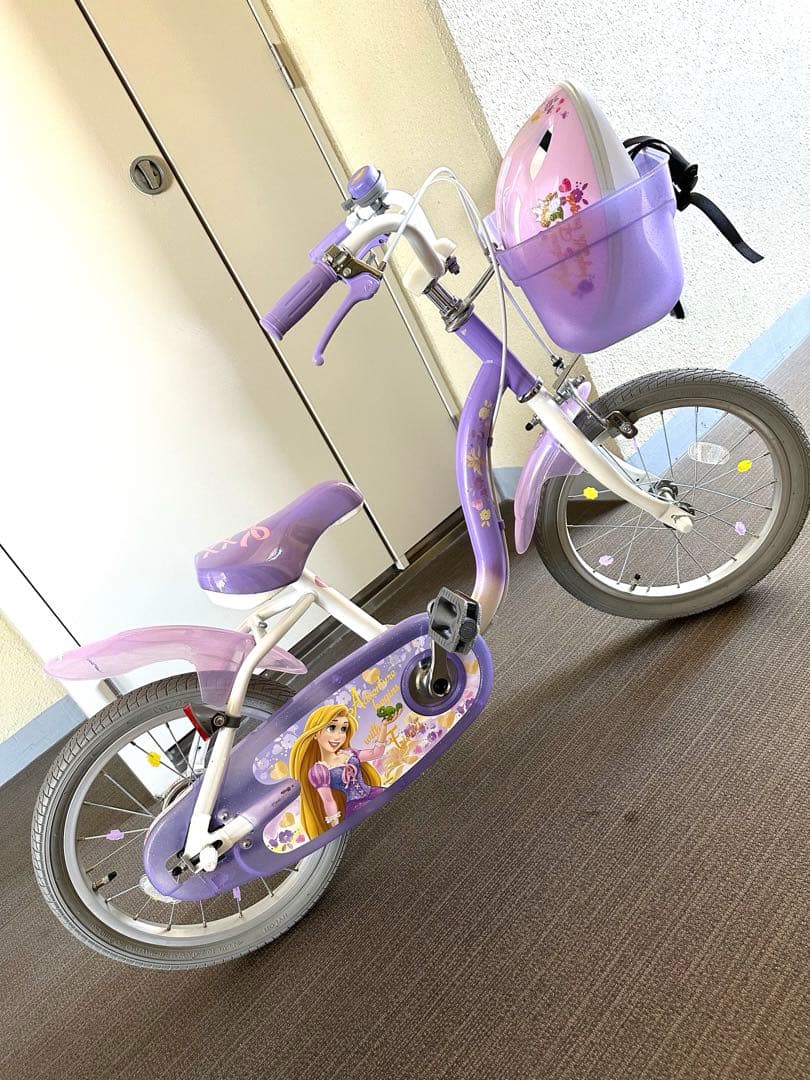 ディズニーキッズ 自転車 16インチ トイザらス プリンセス - メルカリ