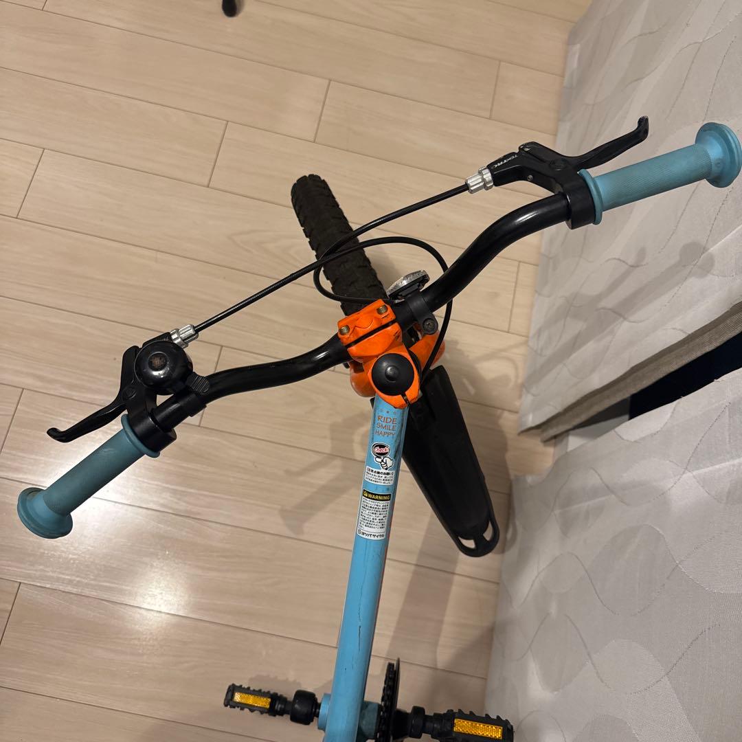 大阪☆引取か着払い限定 ヨツバサイクル 貴重20インチ ラムネブルー