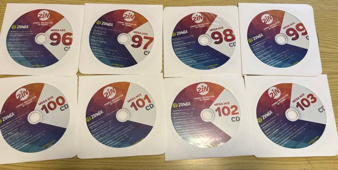 【新品未使用】ZUMBA CO/DVD まとめ売り【総額63,000円】