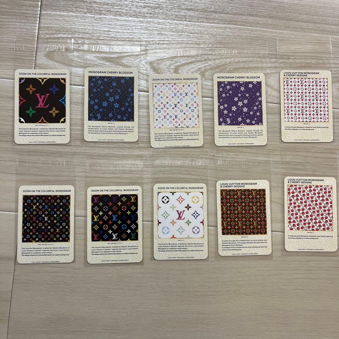 ルイ・ヴィトン 村上隆　トレーディングカードセット 楽天市場】≪新品≫【ノベルティ】ルイヴィトン×村上隆コラボ