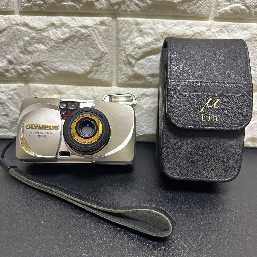 美品OLYMPUS μ[mju:]ZOOM140 DELUXE 動作確認済 - メルカリ