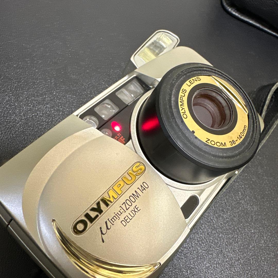 美品OLYMPUS μ[mju:]ZOOM140 DELUXE 動作確認済 - メルカリ