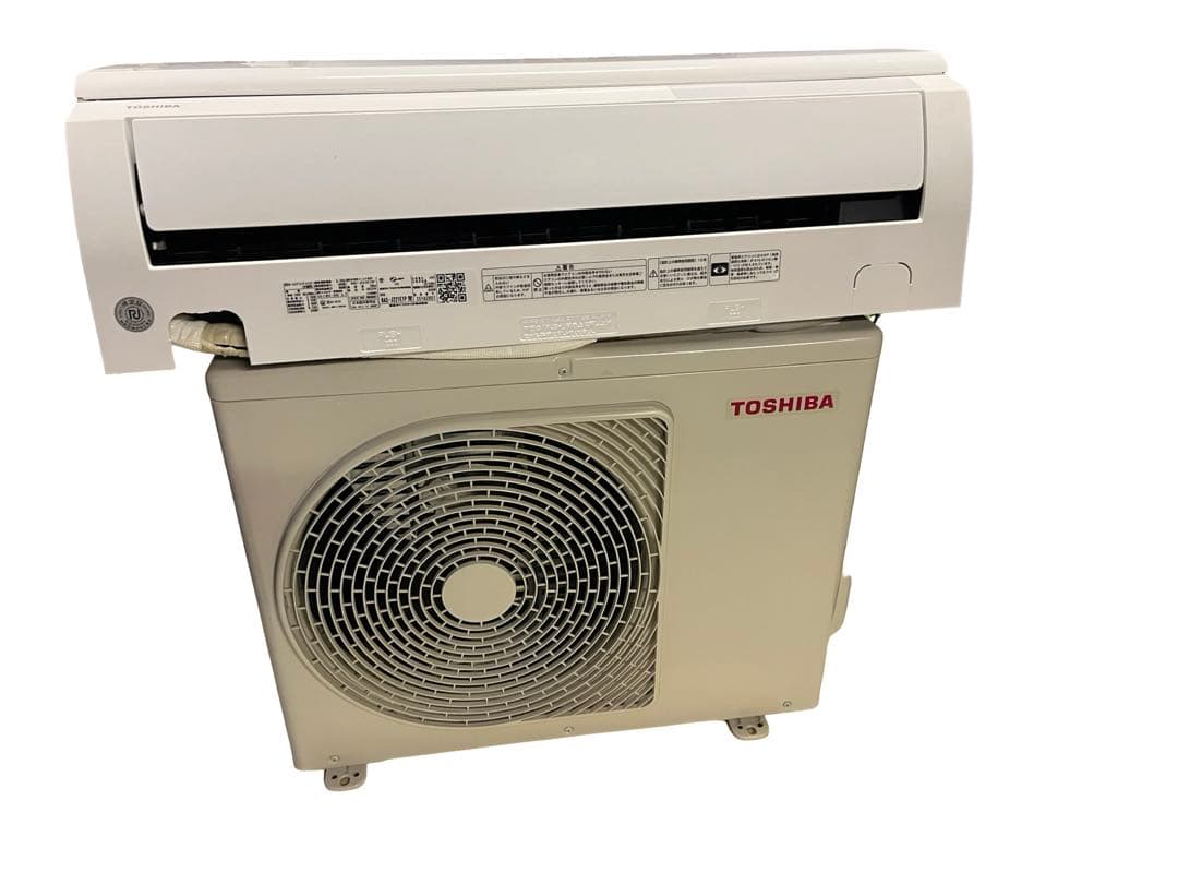 東芝 2022年製 6畳用 エアコン本体 冷暖房 RAS-J221E1P - メルカリ