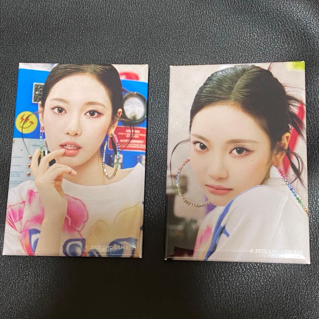 181.aespa ニンニン 渋谷109 POPUP ランダム缶バッジ エスパ - メルカリ