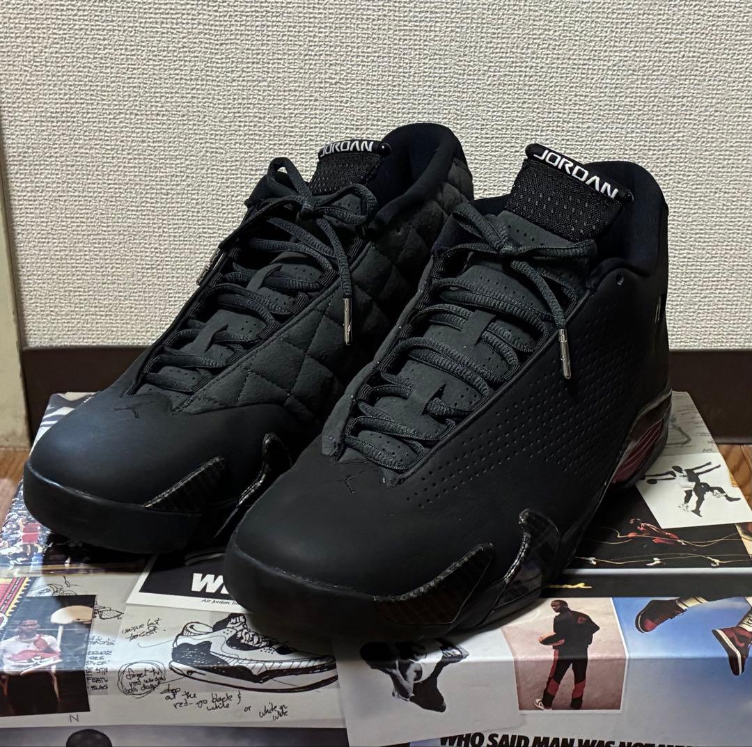 【箱付】ナイキ エアジョーダン14 \"ブラックフェラーリ\" ナイキ エアジョーダン14 ブラックフェラーリ【12/2発売