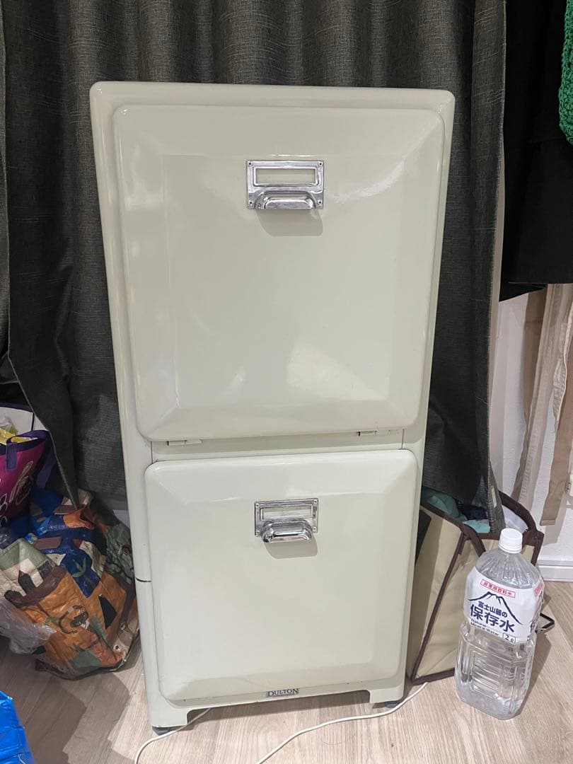 Dalton ゴミ箱　クリーム色 DULTON（ダルトン） ゴミ箱 ダストボックス MINI GARBAGE CAN M/ゴミ箱