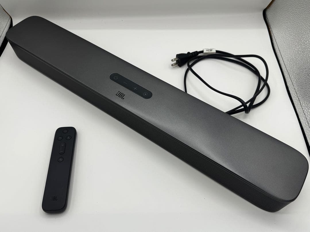 JBL サウンドバー ブラック リモコン付き - メルカリ