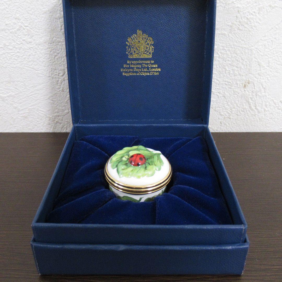 026 ハルシオン デイズ エナメル エナメルボックス テントウムシ