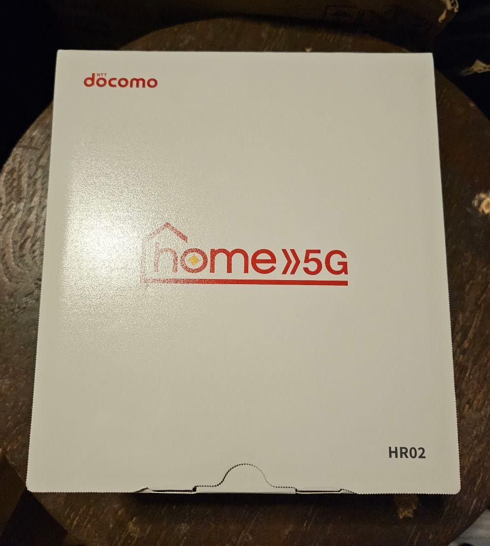 葉月さん用　docomo HR02 ホームルーター 5G　新品 Galaxy 「新品未使用品」home 5G HR02 [ダークグレー] WiFiルーター