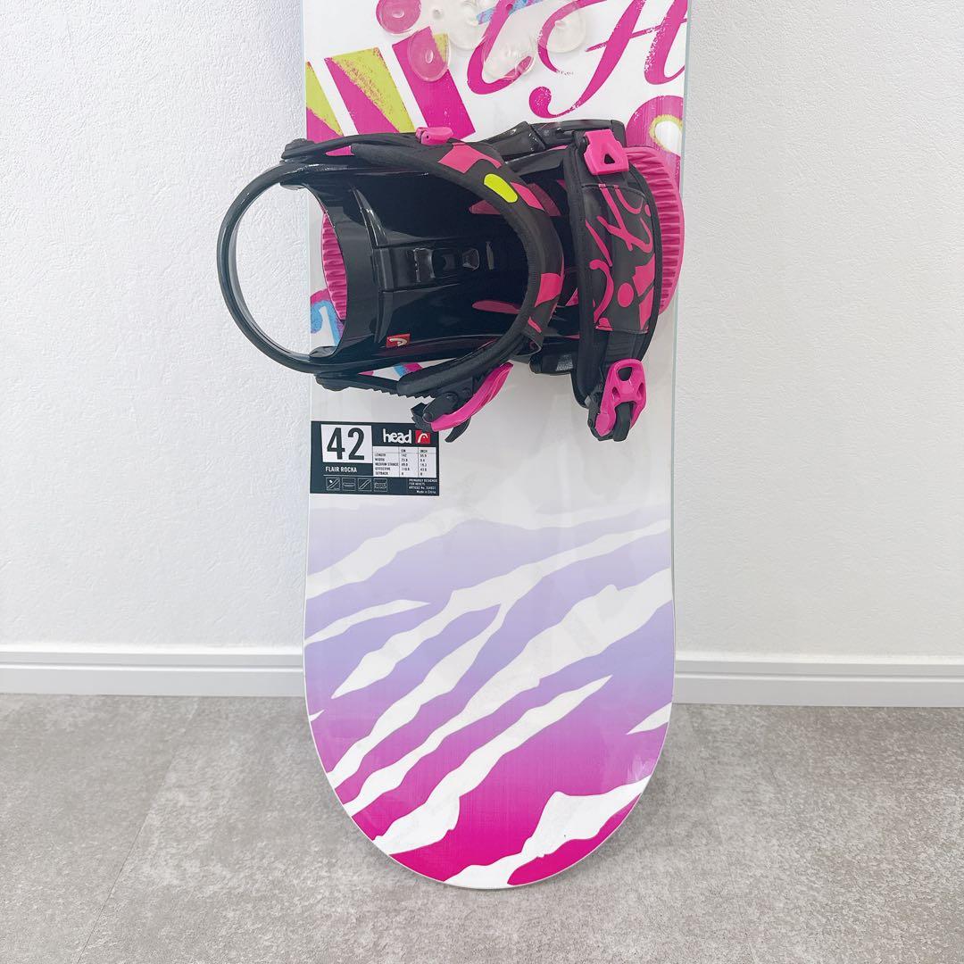 HEAD スノボ FLAIR ROCKA 142 バイン NX FRAIR 2点 - メルカリ