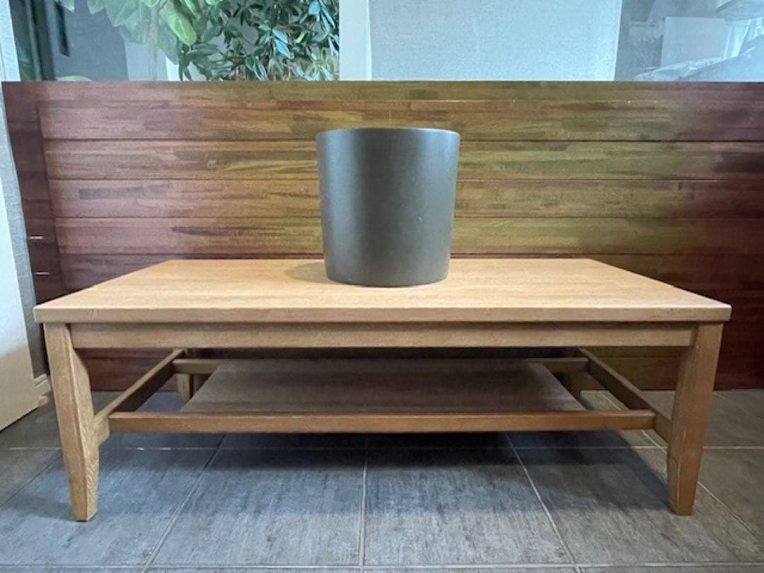 展示品■天然木オーク材 無垢リビングローテーブル/センターテーブル/テレビボード ローテーブル 北欧 無垢材 リビングテーブル オーク材 ナラ材 匠