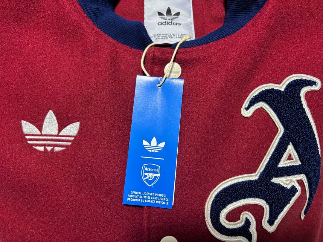 adidas アーセナル公式 スタジアムジャンパー - メルカリ