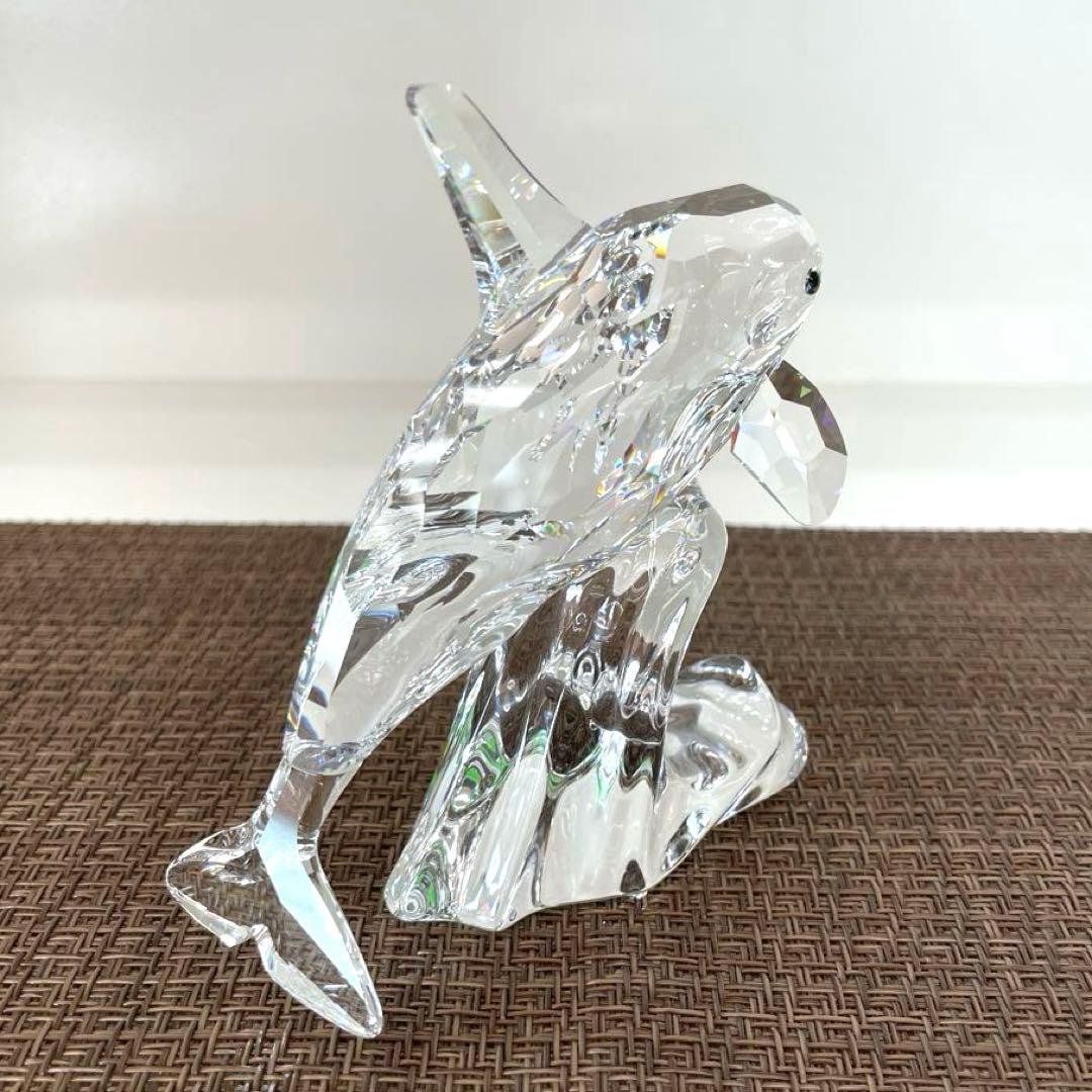 値下げ×】スワロフスキー オルカ シャチ オブジェ【廃盤】 - メルカリ