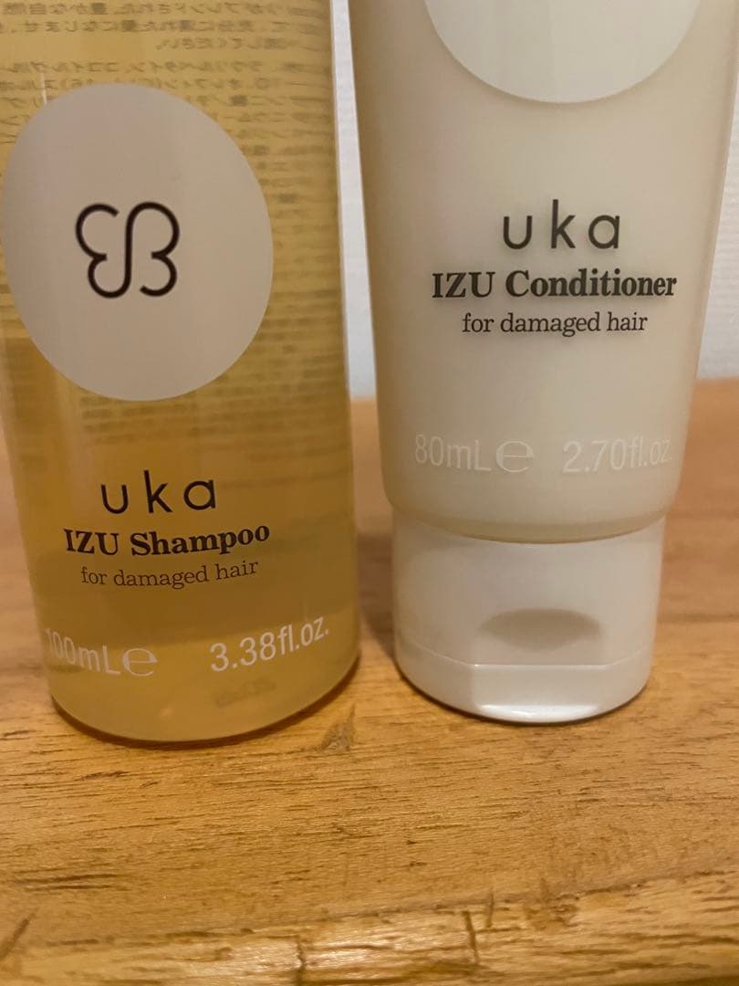 uka ウカ イズ シャンプー＆コンディショナー フォーダメージヘア