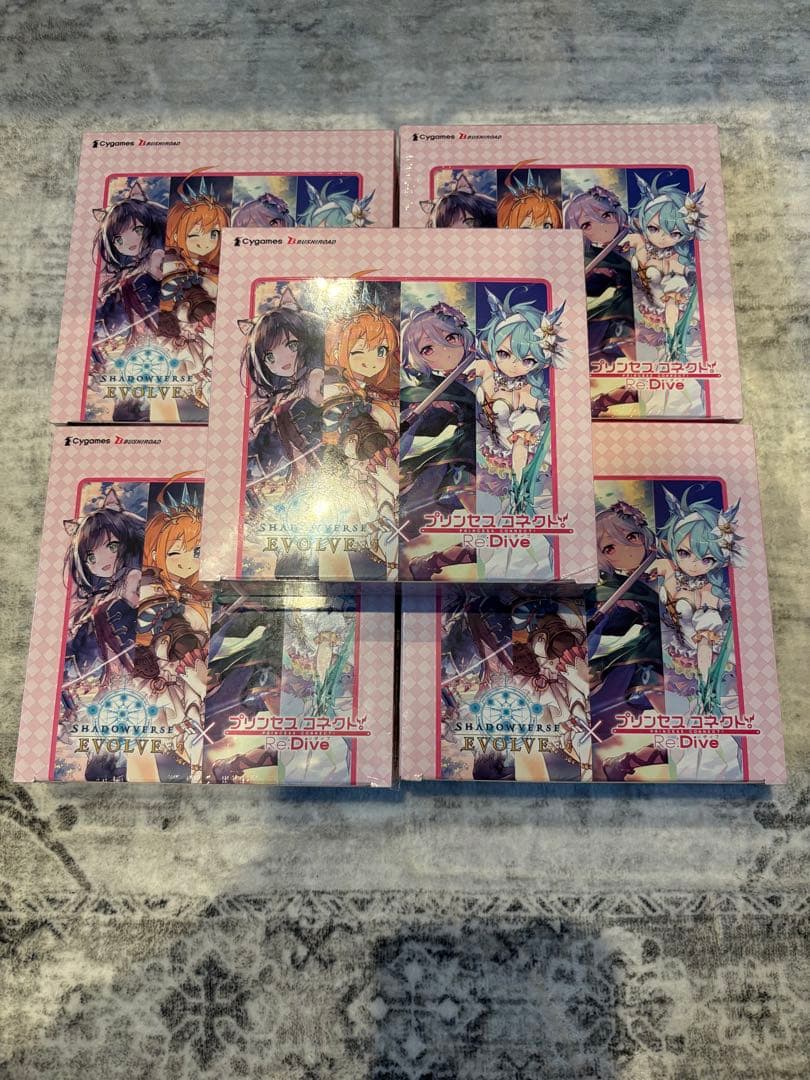 シャドウバースエボルヴ プリンセスコネクト！ 未開封BOX 5個 プレミアムカードセット「プリンセスコネクト！Re:Dive」 | PRODUCTS
