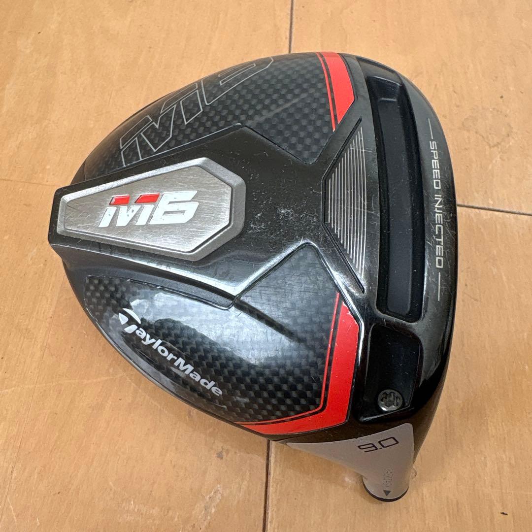 TaylorMade M6 9.0 ドライバーヘッド ヘッドカバー付き - メルカリ