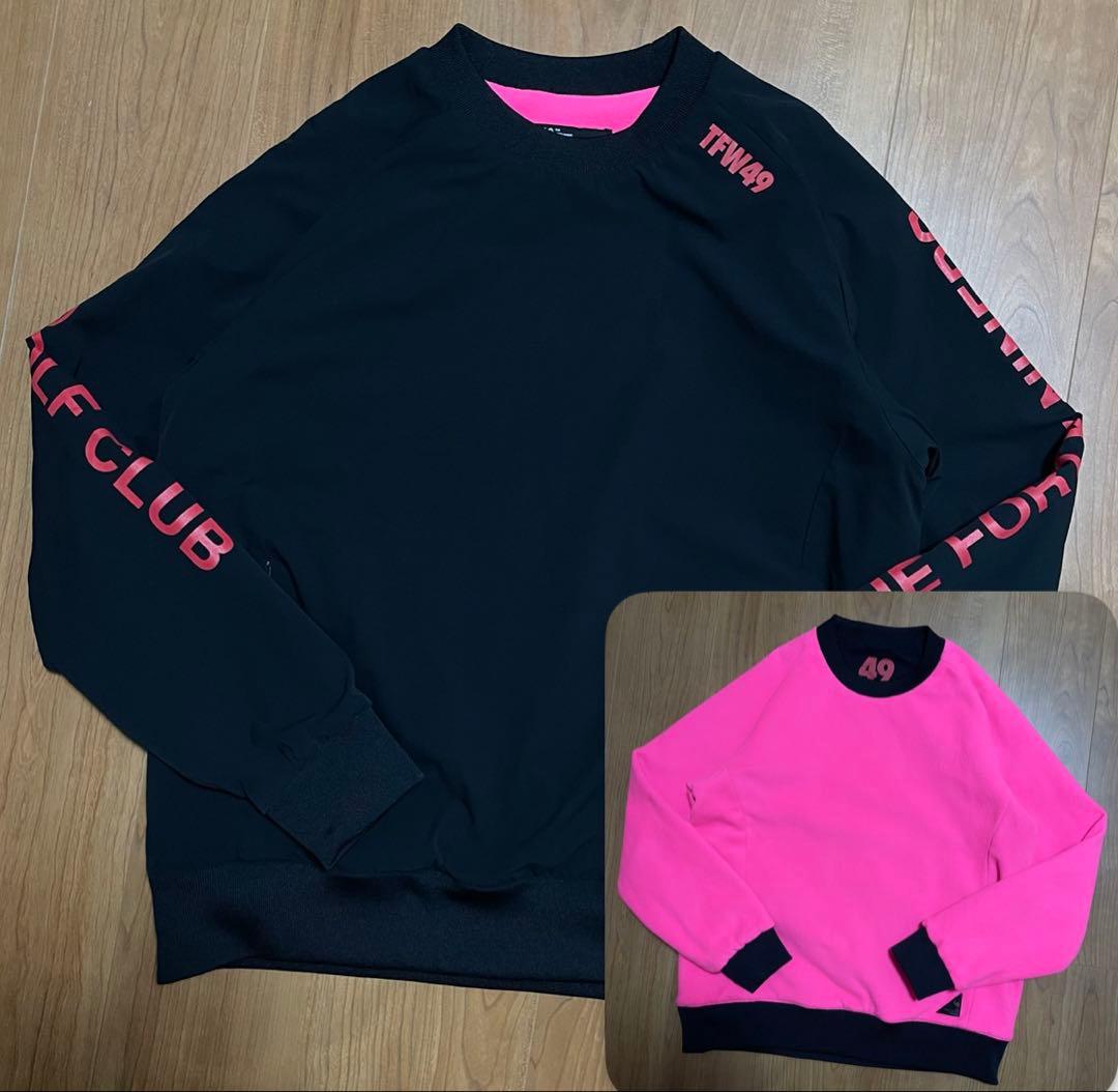 TFW49 プルオーバー スニード ブラック ピンク M ゴルフ - メルカリ