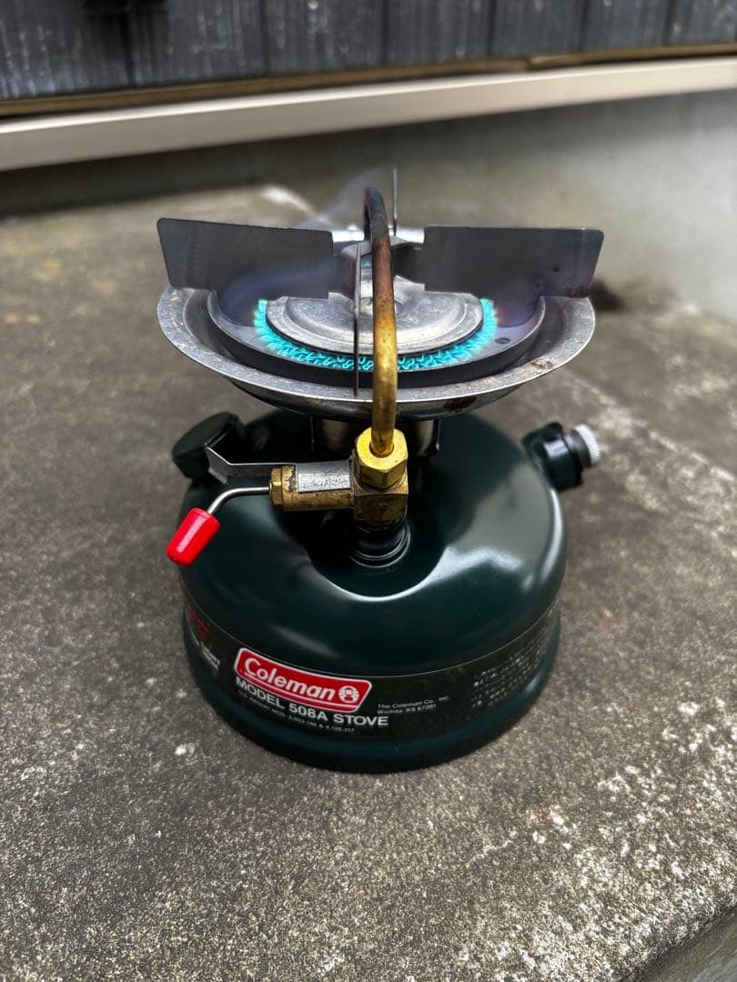 Coleman MODEL 508A STOVE コールマン シングルバーナー - メルカリ