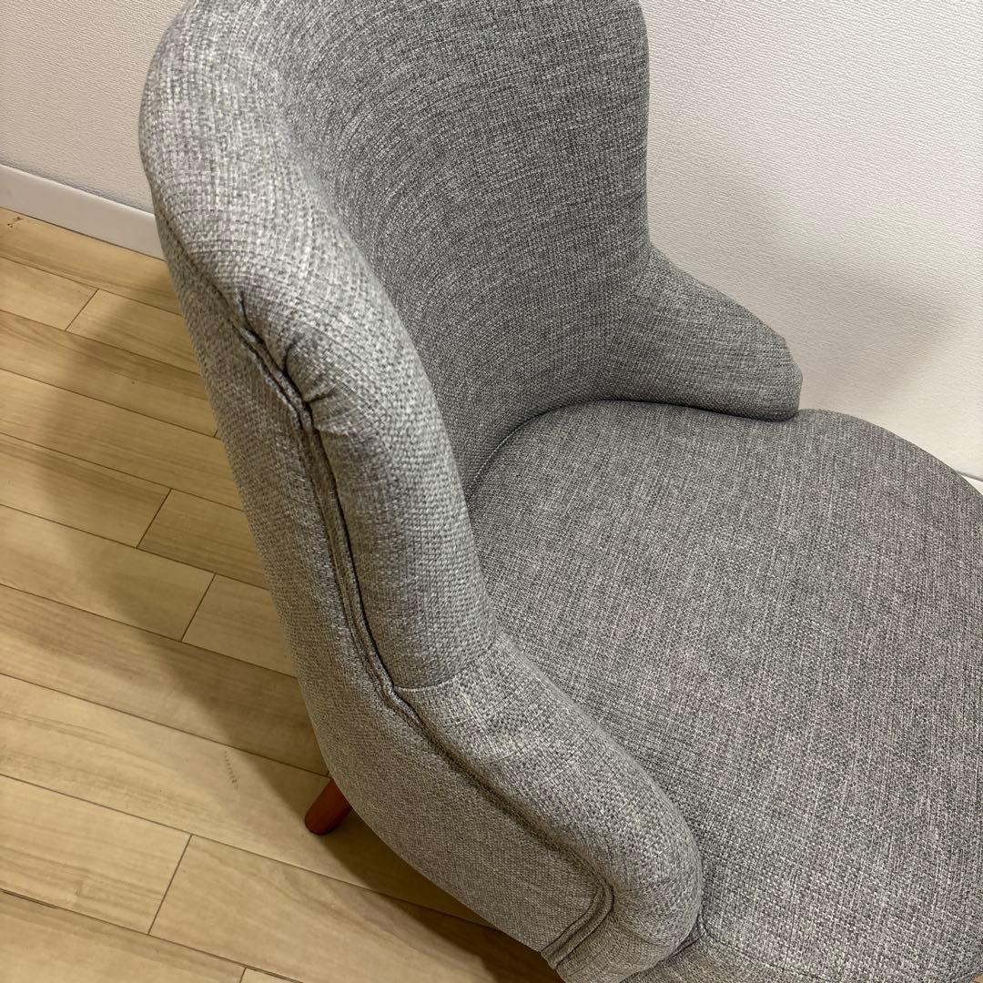 美品 廃盤色 unicoウニコ 1人掛けソファー グレー SOPHIE - メルカリ