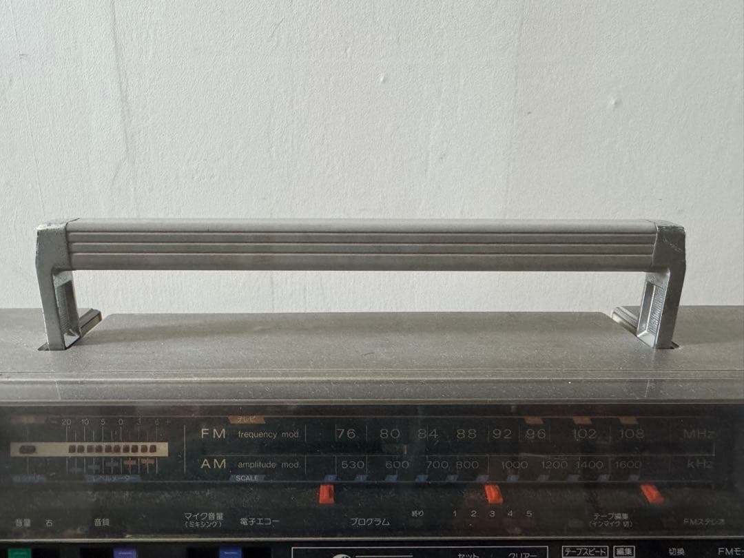 昭和レトロ SHARP GF-757 ラジカセ 動作品 - メルカリ