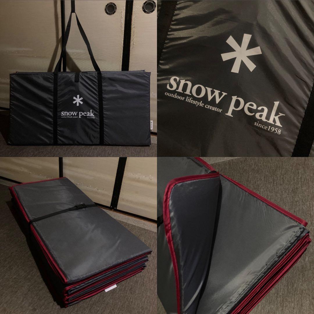 最終値下げ ＊ peak スノーピーク アメニティドーム フロア マット snow peak（スノーピーク） アメニティドームL マットシートセット SET