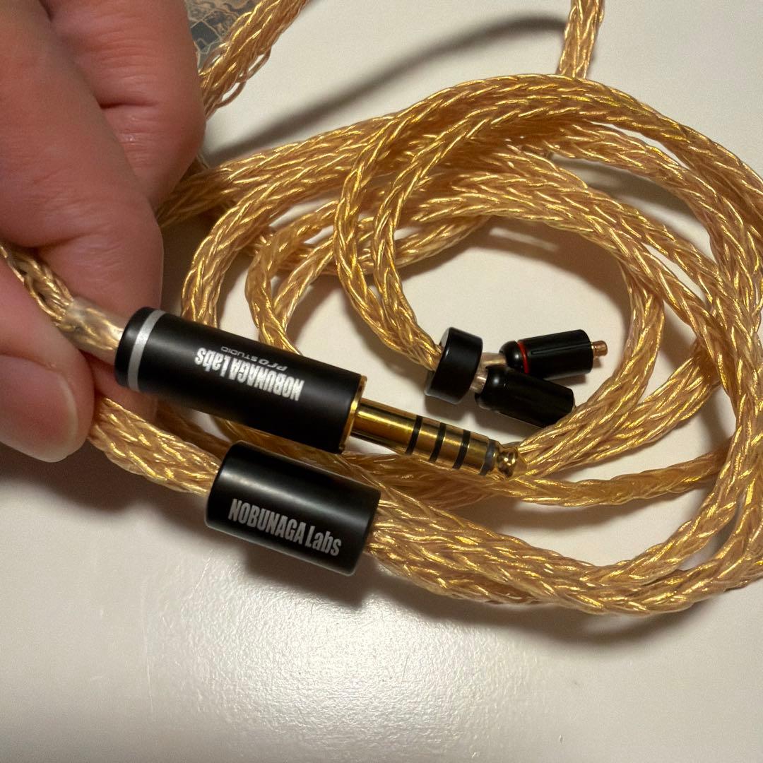 NOBUNAGA Labs 澪標極 イヤホンケーブル 1.2m