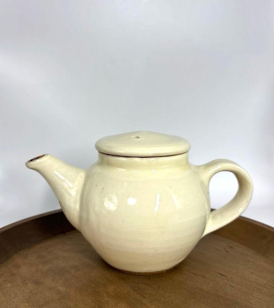 m*e様 《未使用品》【出西窯】　ティーポット　　急須／民藝／白