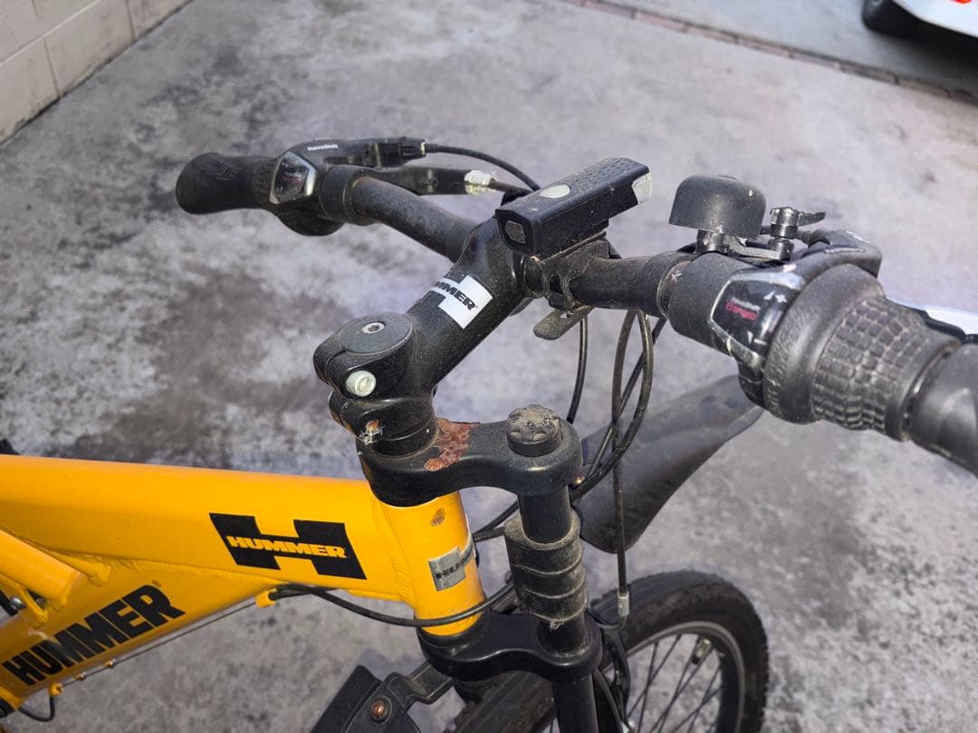 ハマー 26型 マウンテンバイク 18段 イエロー - メルカリ