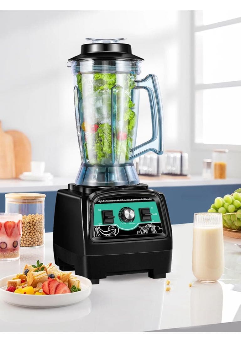 新品未使用 Huanyu 2800W ブレンダー 3.9L 業務用 ミキサー