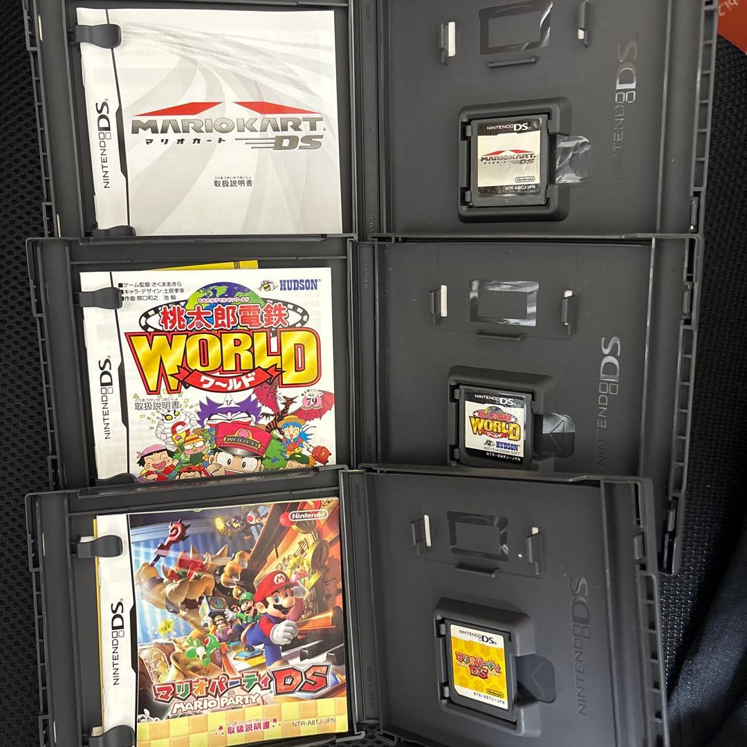 マリオカートDS・桃太郎電鉄ワールド・マリオパーティDS 3本セット