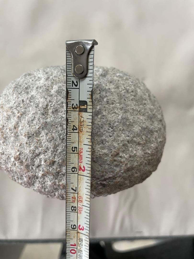 微笑みフクロウ フクロウ 手作り 国産 御影石 - メルカリ