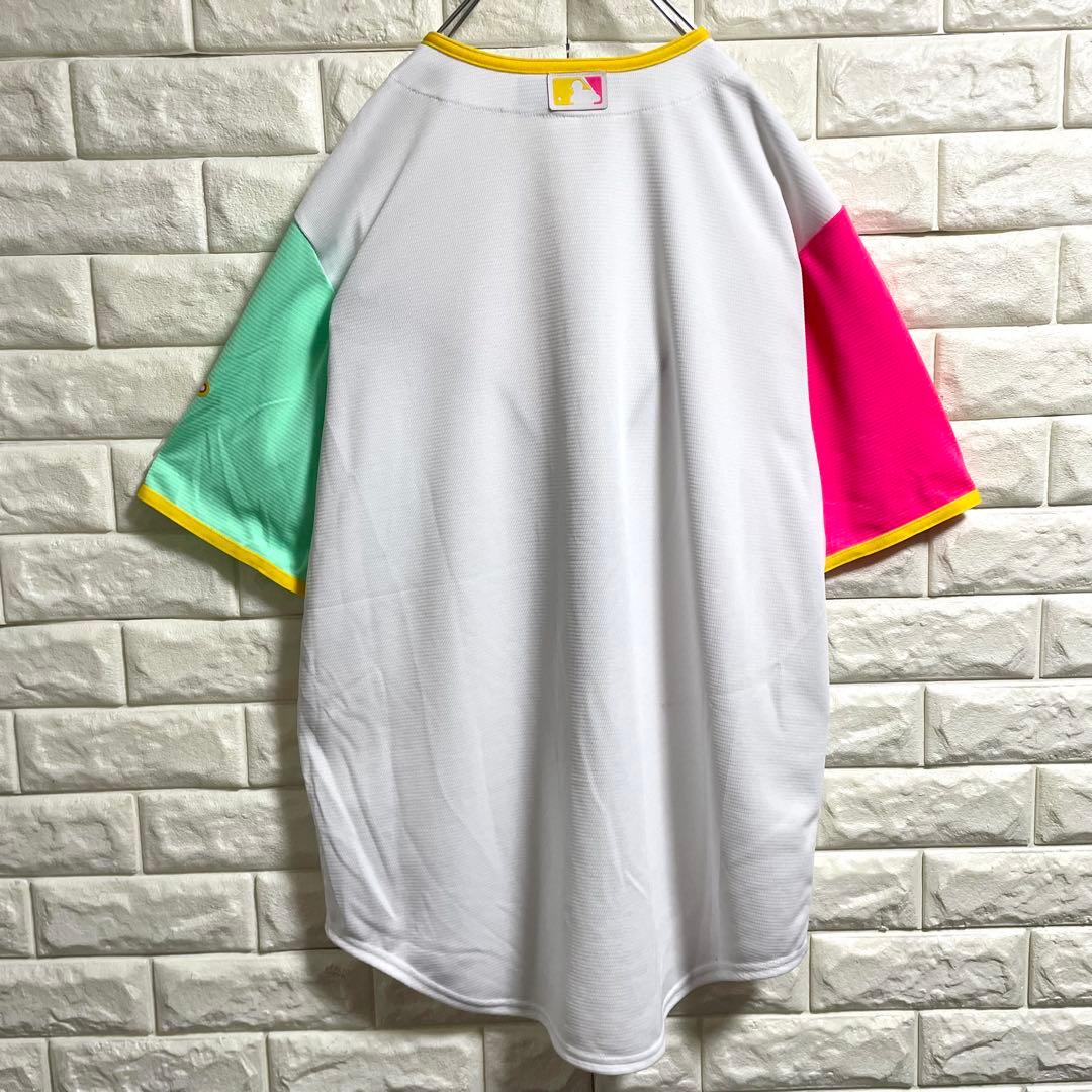 ナイキ MLB サンディエゴ•パドレス レプリカユニフォーム メンズL