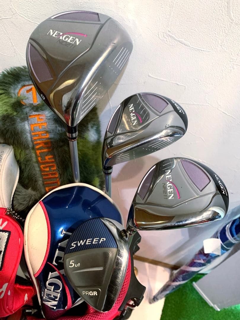 豪華 良品 レディースゴルフクラブフルセット ネクスジェン ジャック