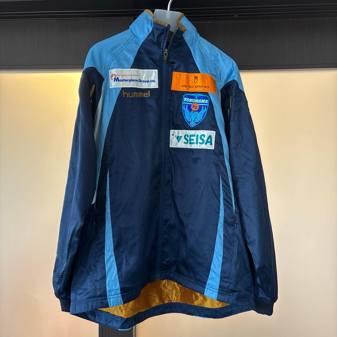 横浜FC 2007年 スポンサー ジャケット 三浦知良 サッカー M - メルカリ