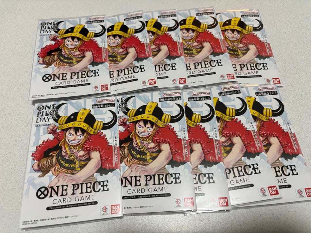 10個セット】プレミアムカードコレクション ONE PIECE DAY'25 - メルカリ