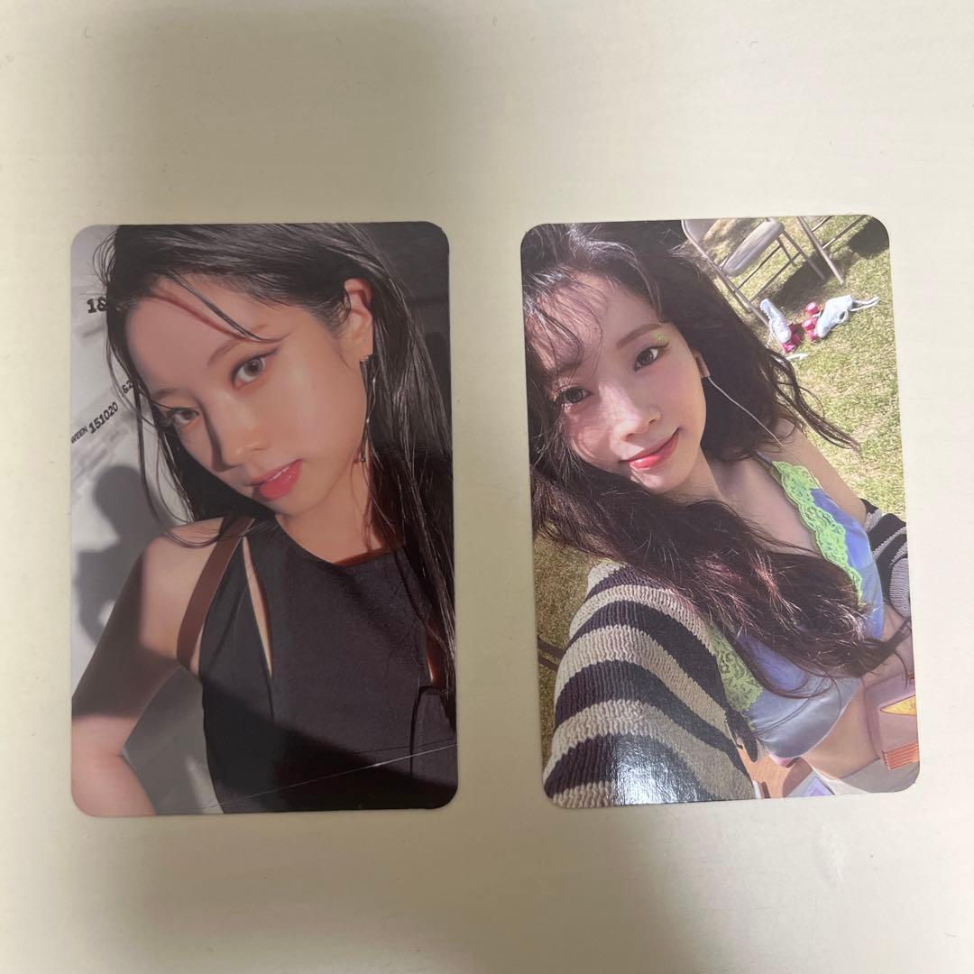 TWICE ダヒョン Talk that Talk トレカ 2枚入り - メルカリ